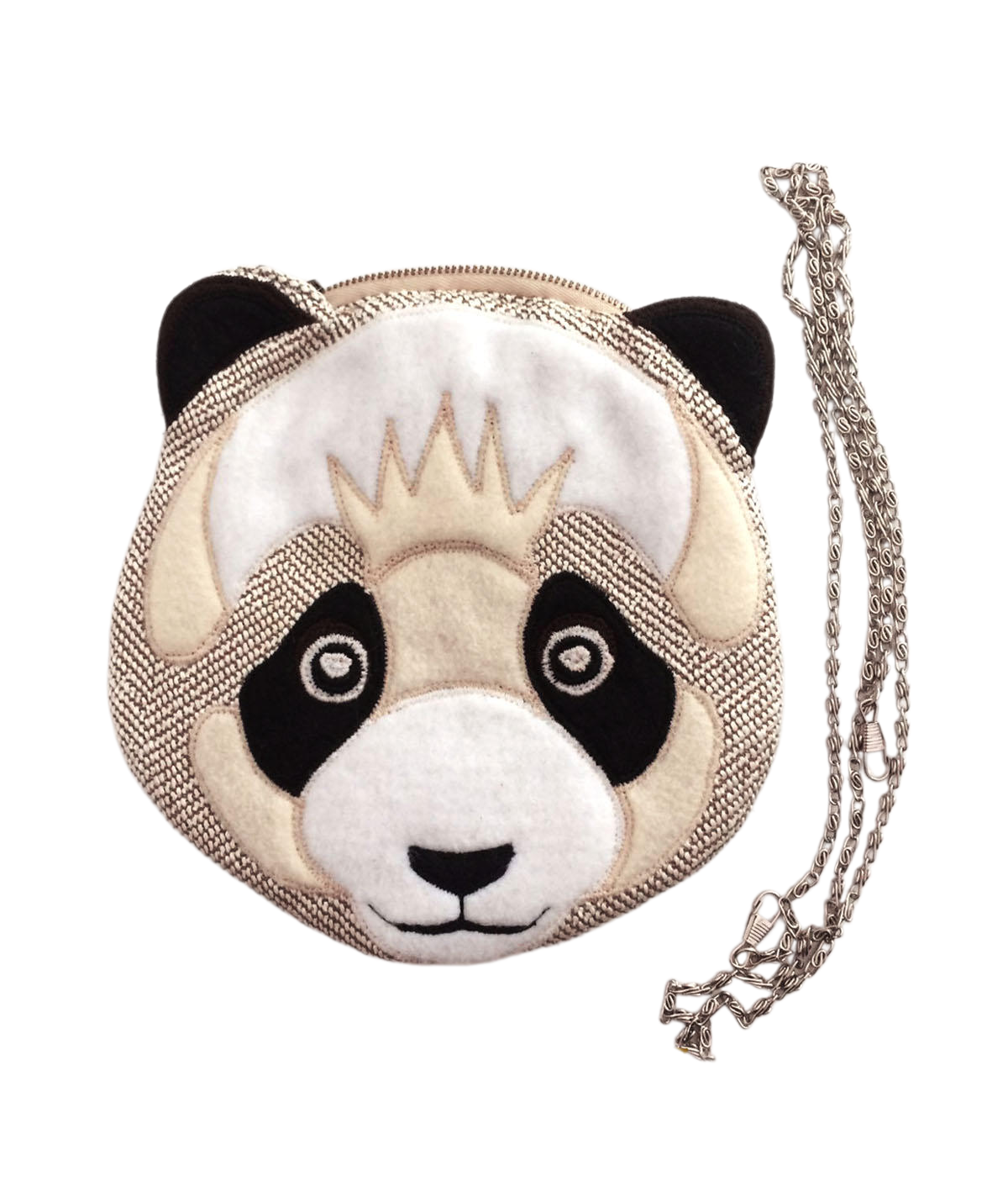 Panda Fabric Crossbody Bag